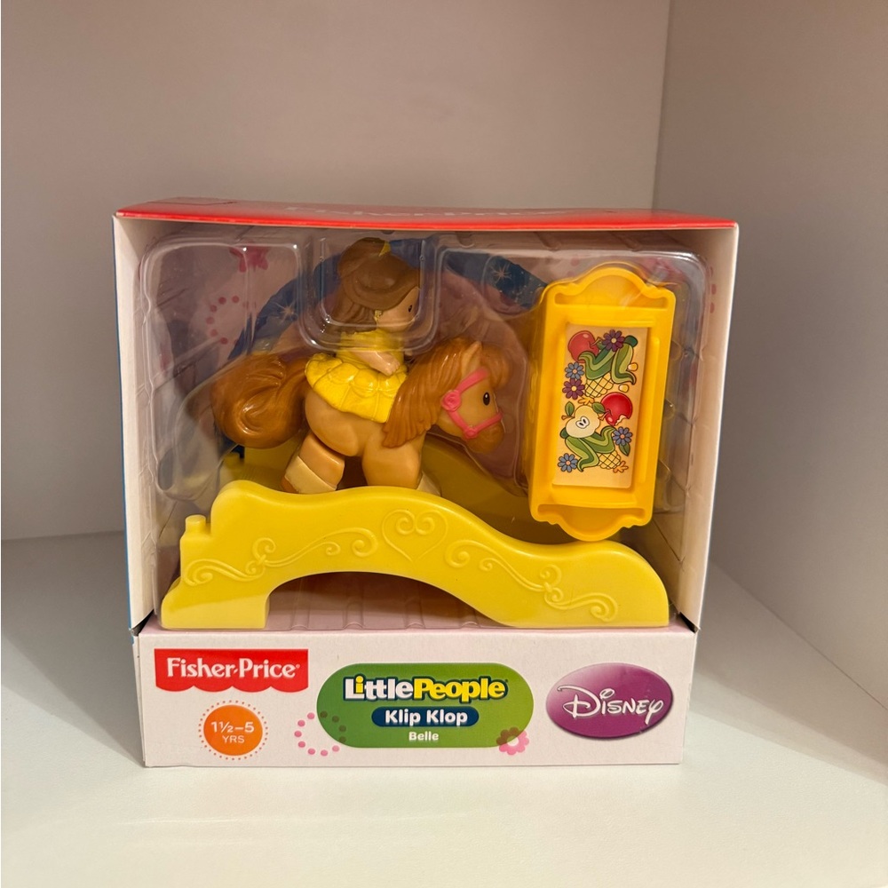 Fisher-Price Little People Klip Klop Belle NIB